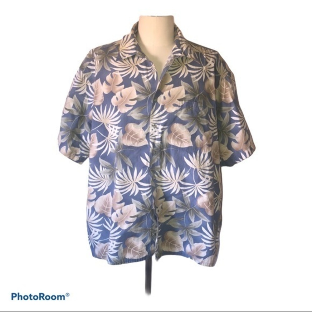 campia moda men’s XXL vintage Hawaiian‎ button shirt